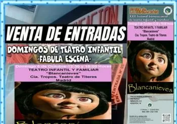 TEATRO INFANTIL BLANCANIEVES DE Cia. Tropos. Teatro de Títeres en CIUDAD REAL