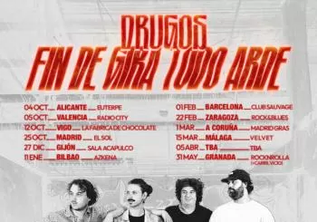 Drugos , 1 de febrero (Club Sauvage) a Barcelona