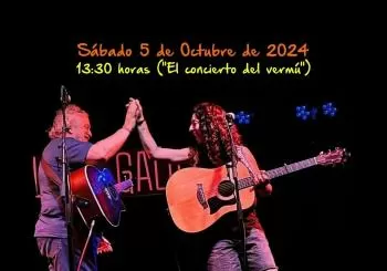Marta y Fran Espinosa, concierto del vermú Madrid