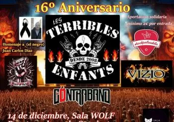 16 Aniversario Les Terribles Enfants en Barcelona