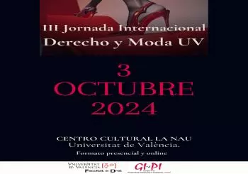 Jornada Internacional Derecho y Moda UV en Valencia