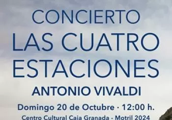 Concierto Las cuatro estaciones. Antonio Vivaldi en GRANADA