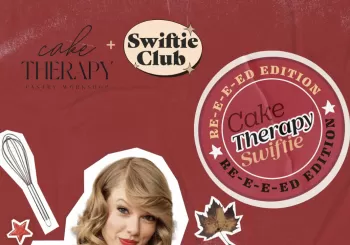 Decora tu pastel Swiftie RED - Cake Therapy & Swiftie Club en Barcelona