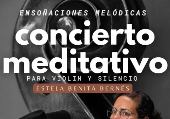 Concierto Meditativo de Violín con Estela Benita Bernés en Barcelona