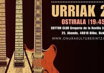 ONURA LIVE SESSIONS en la SALA COTTON CLUB en Bilbao