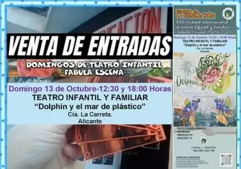 TEATRO INFANTIL Dolphin y el mar de plástico de Cia. La Carreta en CIUDAD REAL