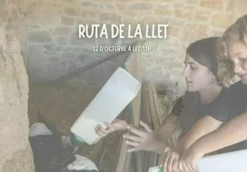 Ruta de la llet en Sant Bartomeu del Grau