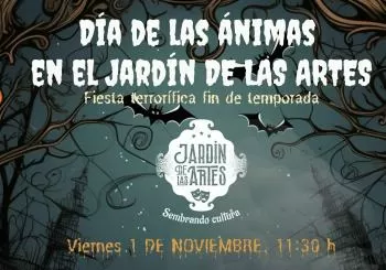 DIAS DE LAS ÁNIMAS EN EL JARDÍN DE LAS ARTES. Tombs Creatius, Cía Kon Rasmia y Almozandia Teatro. EL JARDÍN DE LAS ARTES. Zaragoza