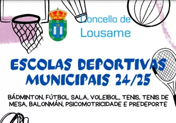 ESCOLAS DEPORTIVAS MUNICIPAIS 24-25 en LOUSAME