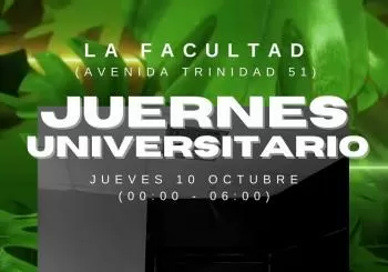 JUERNES UNIVERSITARIO - LA FACULTAD en Santa Cristobal de La Laguna