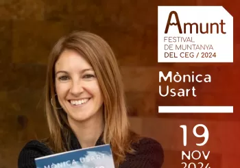 Amunt, Festival de muntanya del CEG. MÒNICA USART en Barcelona
