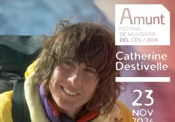 Amunt, Festival de muntanya del CEG. CATHERINE DESTIVELLE en Barcelona