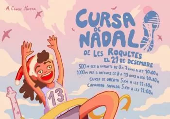 Cursa de Nadal de les Roquetes 2024 en Les Roquetes del Garraf (Sant Pere de Ribes)