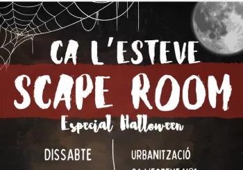 SCAPE ROOM HALLOWEEN CA L'ESTEVE en Sant Salvador de guaridola