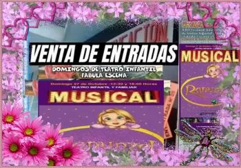 TEATRO INFANTIL MUSICAL Las aventuras de Rapuncel de Cia.La Tomasa en CIUDAD REAL