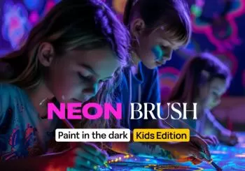 Neon Brush Kids: A Neon Painting Class for the Family en Manchester