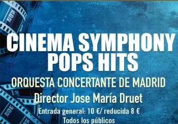 CINEMA SYMPHONY POPS HITS-ORQUESTA CONCERTANTE DE MADRID