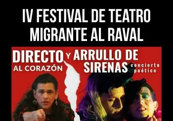 Las Carmelitas Clown al 4o Festival de teatro migrante al Raval en Barcelona