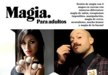 Magia para adultos. En Barcelona