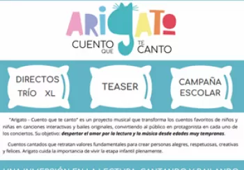ARIGATO-CUENTO QUE TE CANTO - COMPAÑÍA: ARIGATO en MADRID