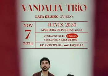 Vandalia Trío en la Lata de Zinc, Oviedo