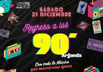 REGRESO A LOS 90 ARGANDA en MADRID