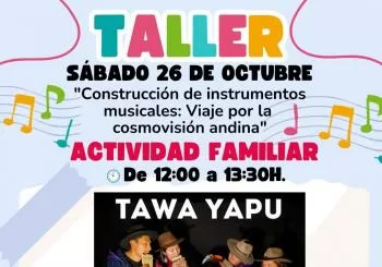 Taller Instrumentos Andinos con TAWAYAPU en Barcelona