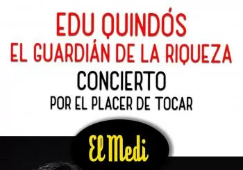 EDU QUINDÓS - EL GUARDIÁN DE LA RIQUEZA EN CONCIERTO en BARCELONA