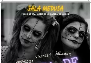 Fiesta Halloween (Jueves 31 octubre) Sala Medusa/ Bella Bestia en Madrid