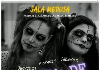 Fiesta Halloween (Viernes 1 noviembre) Sala Medusa/ Bella Bestia en Madrid