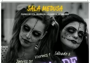 Fiesta Halloween (Sábado 2 noviembre) Sala Medusa/ Bella Bestia en Madrid