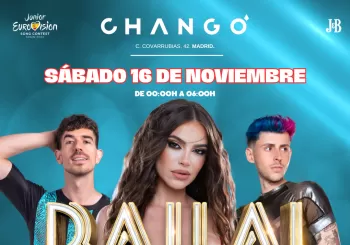 BAILA CARIÑO - SÁBADO 16 DE NOVIEMBRE - EUROVISION CHANGO a MADRID