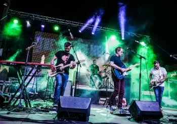 Concierto de The Yellow Melodies en Microsonidos 2020 en Murcia