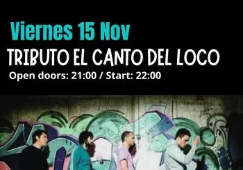 Tributo El Canto del Loco - Locos por el canto en San Fernando.