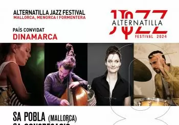 Alternatilla Jazz Fest 24 - Ménage à Jazz V2 - Kathrine Windfeld, Joan Garcías, Angelika Niescier, Teo Salvà -