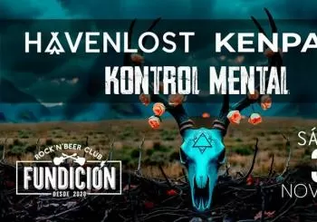 KONTROL MENTAL + HAVENLOST + KENPARK en Logroño