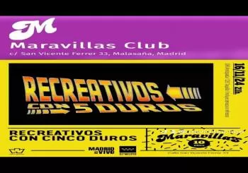 Recreativos con 5 duros 