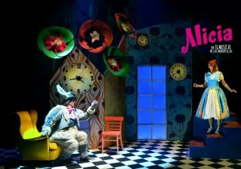 ALICIA EN EL MUSICAL DE LAS MARAVILLAS en MADRID