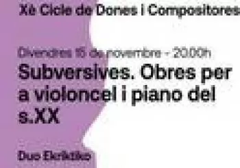 Xè Cicle de Dones i Compositores en Barcelona
