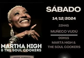 MARTHA HIGH & THE SOUL COOKERS - MUÑECO VUDU en VALLES - PILOÑA