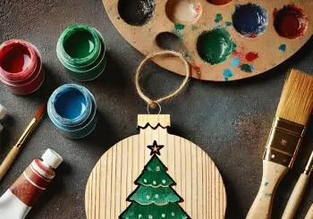 Art Christmas: Taller de adornos navideños hechos a mano + chocolate caliente en Madrid