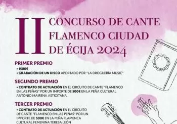 II Concurso de Cante Flamenco Ciudad de Ecija 2024 en SEVILLA