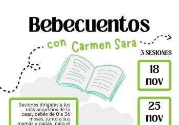 Bebé cuento con Carmen Sara en HUELVA