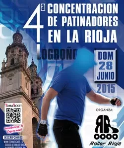 IV Concentración de patinadores en La Rioja