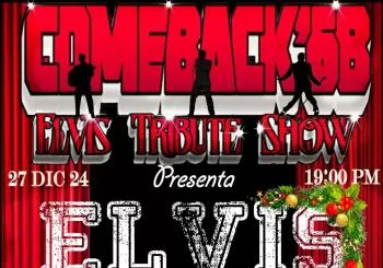 Elvis Christmas Special con COMEBACK'68 Elvis Tribute en Barcelona