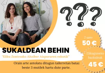 Sukaldean behin saioa en Azpeitia