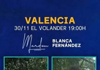 Mardom y Blanca Fernández en EL VOLANDER en Valencia
