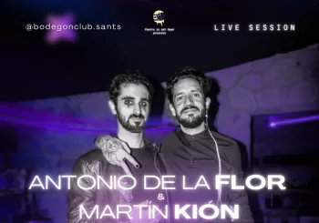 Antonio de la Flor & Martín Kion at Bodegón Club en Barcelona