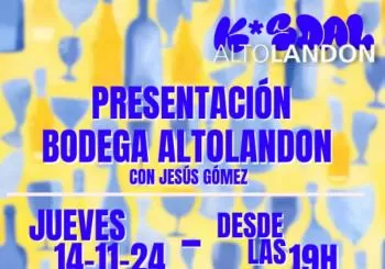 Presentación Bodegas Altolandon en Madrid
