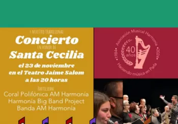 CONCIERTO DE SANTA CECILIA. CORAL, BIG BAND Y BANDA DE MÚSICA.. en MADRID